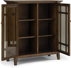 SIMPLIHOME Bedford Storage Cabinet - Image 4