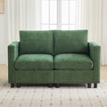 WUTUTUEE 58”Modular Sectional Loveseat Sofa, Modern Love Seat 2 Seater Sofa by WUTUTUEE