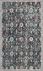 Lahome Moroccan Small Washable Rugs, 3x5 Black Rug - Image 6