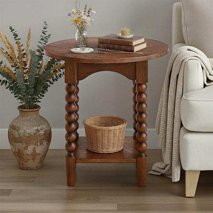 Pembroke 22” Round Cottage End Table by SANDSTONEHOME