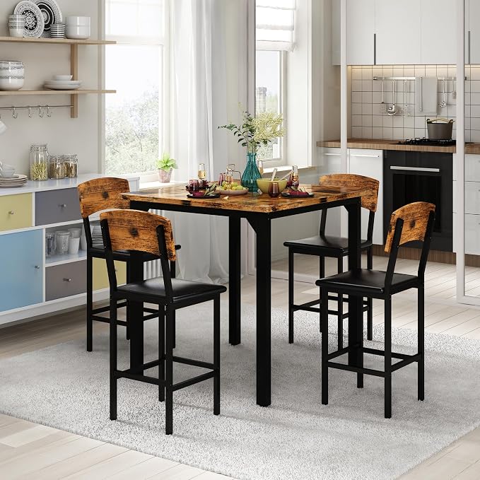AWQM 5-Piece Dining Table Set, Dining Table Set - Image 6