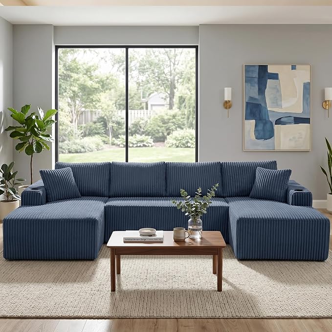 124" Oversized Sectional Couches by ivoros