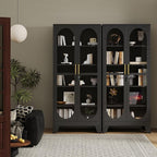 PAOFIN 71" H Locking Display Cabinet - Image 2