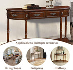 Retro Curved Console Table - Image 7