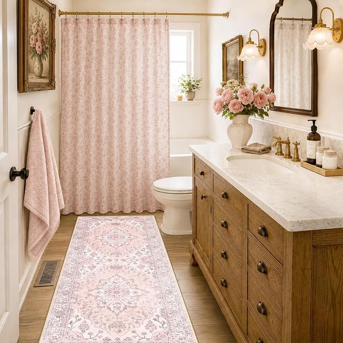 RELEANY Washable Area Rug, Runner 2'x6', Water Repellent, Pet Friendly - Image 2