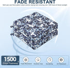 Favoyard Outdoor Chair Cushion 22 x 22 x 3 In Waterproof Pattern Fade Resistant - Image 3