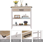 RUSTOWN Farmhouse Console Table - Image 7