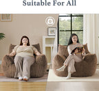 Giant Plush Bean Bag Chair for Adults - Image 6