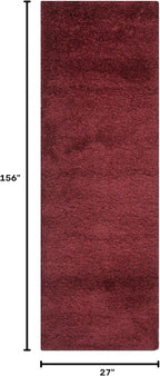 SAFAVIEH California Shag Collection Runner Rug - Image 2