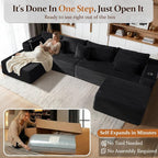 37" Cloud Sectional Couch Ottoman - Image 3