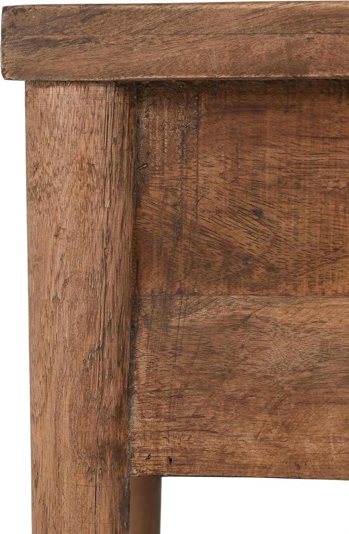 Kosas Home Ciaria Transitional Mango Wood End Table in Medium Brown - Image 6