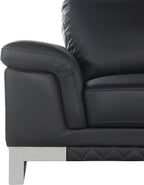 Blackjack Furniture Weston Collection Genuine Italian Leather Living Room - Image 10