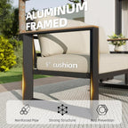 Aluminum Patio Furniture Set - Image 3