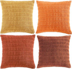 Fancy Homi 4 Packs Decorative Throw Pillow Covers - Image 9