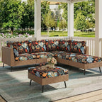 Printed Couch Cushion Covers, Sofa Covers Washable - Image 2