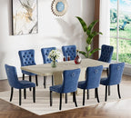 Henf 9 Pieces Extendable Dining Table Set by Henf