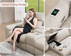AMERLIFE Power Recliner Sectional Sofa - Image 5