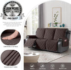 TAOCOCO 100% Waterproof Recliner Sofa Cover Non Slip Couch Cover - Image 2