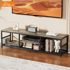 VECELO TV Stand with Power Outlets - Image 2