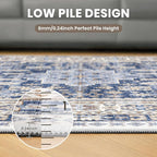 2x6 Runner Rug Non Slip, Washable Hallway Runner Rug, Nursery Room, Soft Runner - Image 7