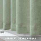 Sage Green Curtains 72 Inch Length - Image 6