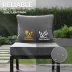 24x24 Inch Outdoor Chair Cushion - Image 3