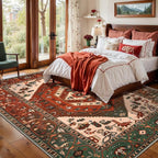 SERISSA 6x9 Washable Non Slip Boho Area Rug - Image 3