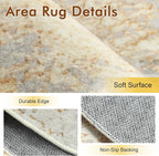 5x7 Ft Area Rugs for Living Room, Soft Non-Slip Washable Rugs Modern Abstract - Image 4