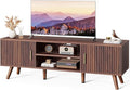 SUPERJARE TV Stand for 55 Inch TV, Entertainment Center by SUPERJARE