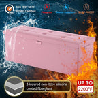 DocSafe Storage Ottoman Bench, Fireproof＆Waterproof Folding Bench - Image 5