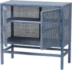 Bali & pari Vivan Natural Rattan Storage Cabinet - Image 3