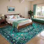 SERISSA 5x7 Washable Non Slip Boho Area Rug - Image 5