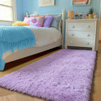 Purple Rug 2' x 6' Shaggy Runner Rugs - Image 8