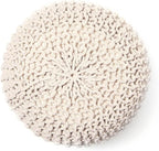 · REDEARTH · Round Pouf Ottoman - Image 5