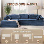Korser 110" L-Shaped Modular Sectional Sofa - Image 3