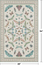 Green and Blue Nursery Rug 5x8 - Image 2