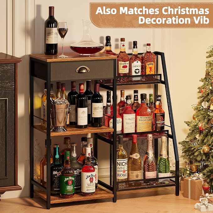 Jakyitvi Liquor Cabinet Bar for Home - Image 9