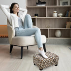 CAROLMADE Small Foot Stool Ottoman Footstool - Image 4