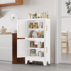 GAIOUS 47.25" Metal Pantry Cabinet, Storage Cabinets - Image 5