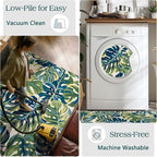 3x5 Monstera Entry Rug Washable Indoor Outdoor Mats - Image 6