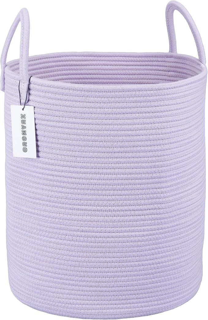 XUANGUO Rope Laundry Basket Hamper by XUANGUO