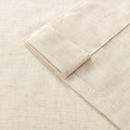 Joydeco Linen Curtains 90 Inch Length 2 Panel Sets, Light Filtering Curtains - Image 8