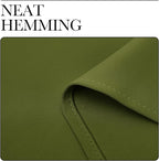NICETOWN 2 Panels Blackout Curtains, Rod Pocket Thermal Insulated Drapess - Image 7