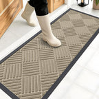 OLANLY Front Door Mat Outside Entrance 47x17, Waterproof Heavy-Duty Doormat | by OLANLY