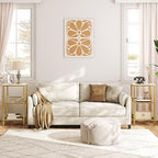 HOOBRO Tall Side Table, 3-Tier Telephone End Table - Image 2