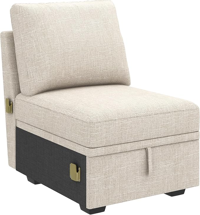 HONBAY Single Seat for Modular Sectional Sleeper Sofa by HONBAY