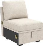 HONBAY Single Seat for Modular Sectional Sleeper Sofa by HONBAY