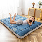 MAXYOYO Grey Cactus Pattern Twin Size Futon Mattress, Japanese Floor Mattress - Image 2