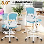 Primy Drafting Chair Tall Office Chair - Image 7