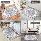 HEBE Indoor Door Mat 2'x3', Washable Welcome Mat - Image 4
